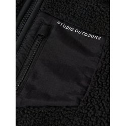 Name It Fleece Jakke Mini Mattia Sherpa PB1 Black