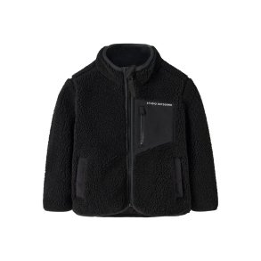 Name It Fleece Jakke Mini Mattia Sherpa PB1 Black