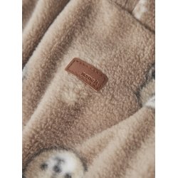 Name It Heldragt Baby Fleece Meeko AOP Silver Mink