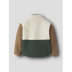 Name It Teddy Jakke Mini Macey Block Jungle Green