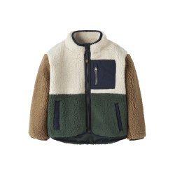 Name It Teddy Jakke Mini Macey Block Jungle Green