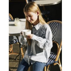 Name It Skjorte Kids LS Kamesa Subdued Blue