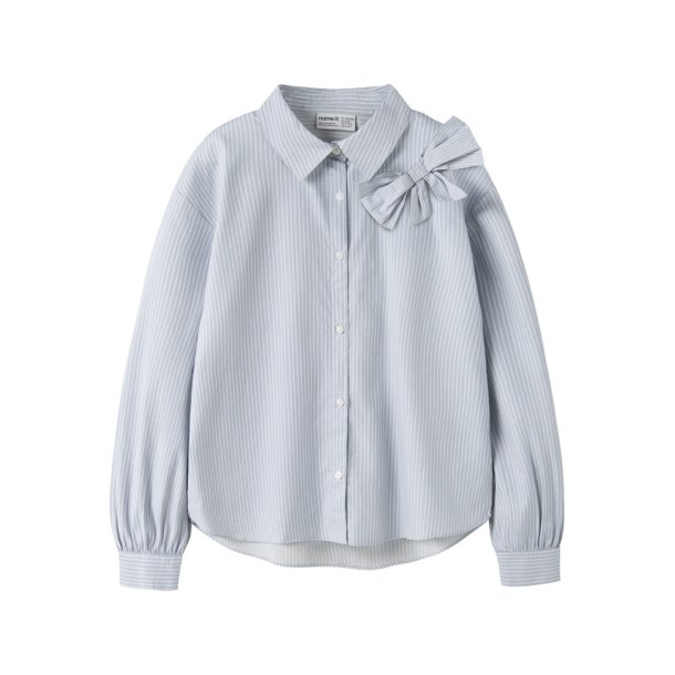 Name It Skjorte Kids LS Kamesa Subdued Blue