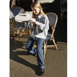 Name It Skjorte Kids LS Kamesa Subdued Blue