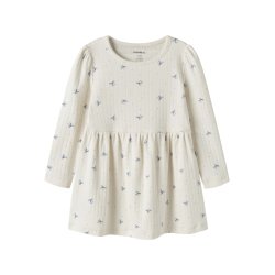 Name It Kjole Mini LS Kathlen Antique White