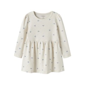 Name It Kjole Mini LS Kathlen Antique White