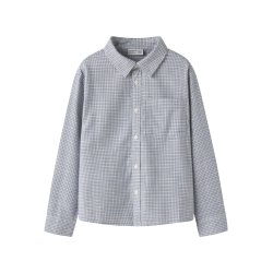 Name It Skjorte Kids LS Kristian Overshirt Ashley Blue