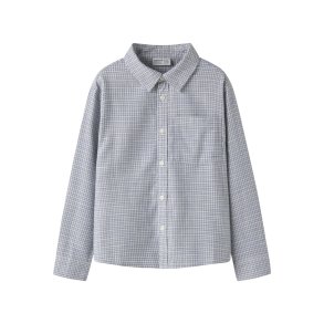 Name It Skjorte Kids LS Kristian Overshirt Ashley Blue