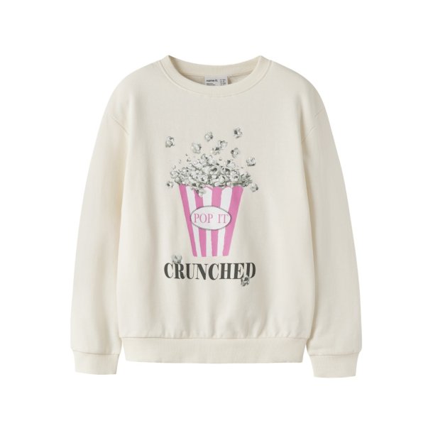 Name It Sweatshirt LS Kids Konna Antique White
