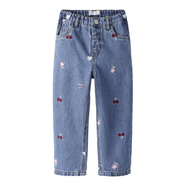 Name It Jeans Mini Bella Barrel Medium Blue Denim 