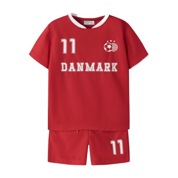 Name It Mini Hiteam Danmarks s�t True Red