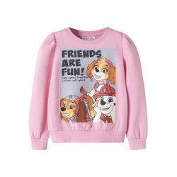 Name It Sweatshirt LS Mini Arina Paw Patrol Begonia Pink