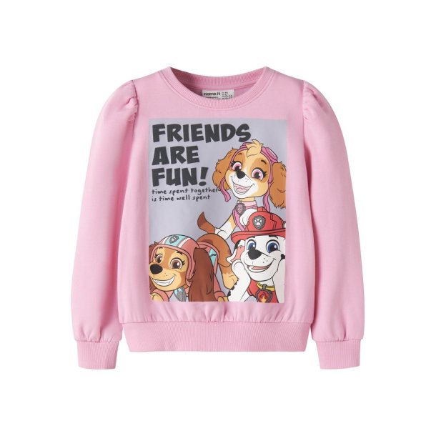 Name It Sweatshirt LS Mini Arina Paw Patrol Begonia Pink