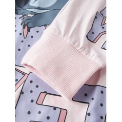 Name It Natt�j Kids LS Anda Stitch Cradle Pink