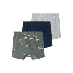 Name It Boxershorts Mini 3-pak Thights Excavator Urban Chic