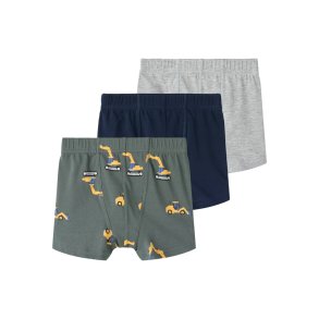 Name It Boxershorts Mini 3-pak Thights Excavator Urban Chic