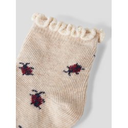 Name It Sokker Baby Ladybug Peyote Melange