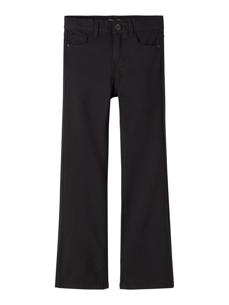Jeans Fille NAME IT - Jean Bleu Danois, 77% Coton, 22% Polyester, 1% Élasthanne, Coupe Confortable - 8