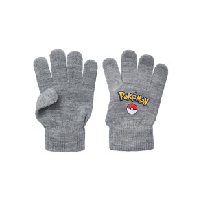 Name It Vanter Skjalm Pokemon Magic Gloves Grey Melange