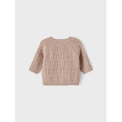 Name It Uld Cardigan LS Strik Wrilla Sphinx