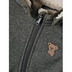 Name It Softshell kredragt Mada08 Grey Melange