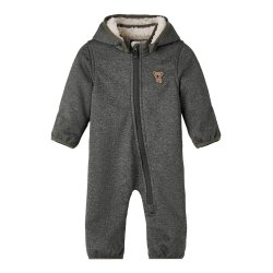 Name It Softshell kredragt Mada08 Grey Melange