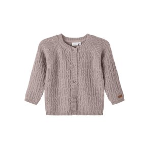 Name It Uld Cardigan LS Strik Wrilla Sphinx