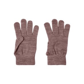 Name It Uld Vanter Strik Holla Gloves Peppercorn