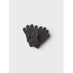 Name It Uld Vanter Strik Holla Gloves Iron Gate