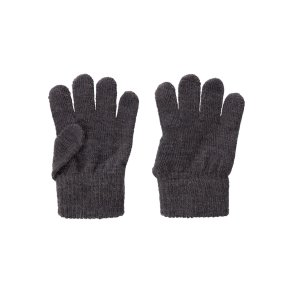 Name It Uld Vanter Strik Holla Gloves Iron Gate