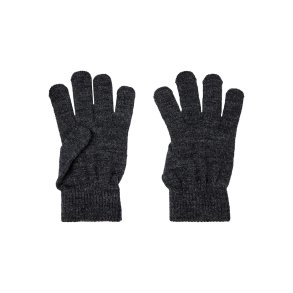 Name It Uld Vanter Strik Holla Gloves Blue Graphite 