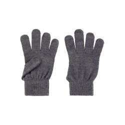 Name It Uld Vanter Strik Holla Gloves Iron Gate