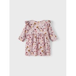 Name It Kjole LS Lahra Violet Ice