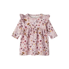 Name It Kjole LS Lahra Violet Ice