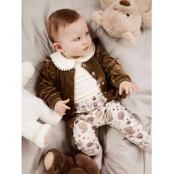 Name It Cardigan LS Linna Velour Kangaroo