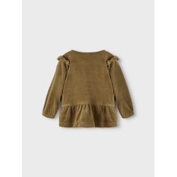 Name It Cardigan LS Linna Velour Kangaroo