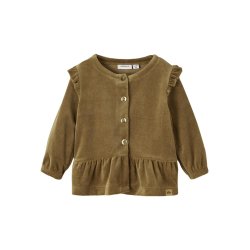 Name It Cardigan LS Linna Velour Kangaroo