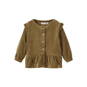 Name It Cardigan LS Linna Velour Kangaroo