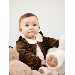 Name It Cardigan LS Linna Velour Kangaroo