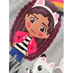 Name It Kjole LS Amma Gabby Grey Melange