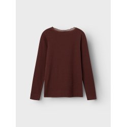 Name It Bluse LS Laja Rum Raisin