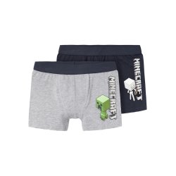 Name It Boxershorts 2-pak Olas Minecraft india Ink