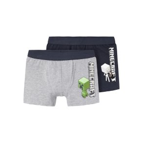 Name It Boxershorts 2-pak Olas Minecraft india Ink