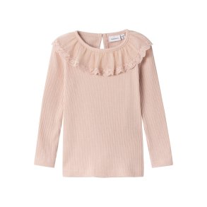 Name It Bluse LS Rusa Slim Rose Smoke