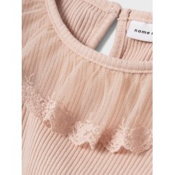 Name It Bluse LS Rusa Slim Rose Smoke