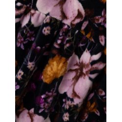 Name It Kjole LS Restanne Velour India Ink