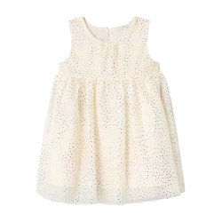 Name It Kjole SL Vaboss Spencer Buttercream