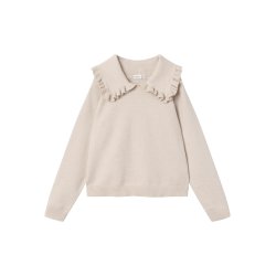 Name It Bluse Strik LS Rosabell Peyote Melange