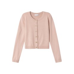 Name It Cardigan LS Strik Valma Short Rose Smoke