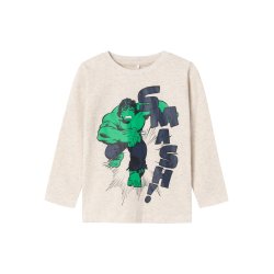 Name It Bluse LS Nimbus Marvel Peyote Melange